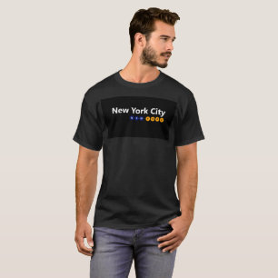 New York City, New York Men's Basic Dark T-Shirt