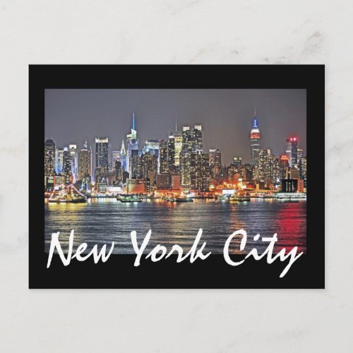 New York City New York USA Postcard