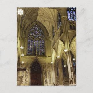 New York City, New York, USA. Saint Patricks 2 Postcard