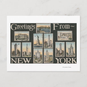 New York City, New YorkGreetings Postcard