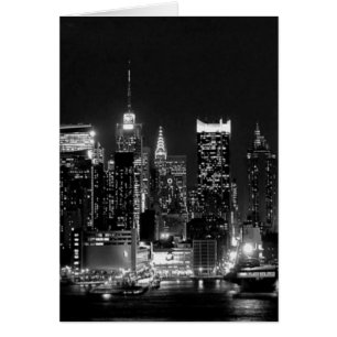 New York City Night Cards