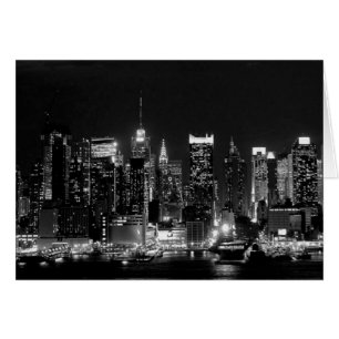 New York City Night Cards