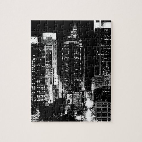 New York City Night Jigsaw Puzzle