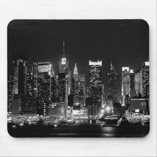 New York City Night Mouse Pad