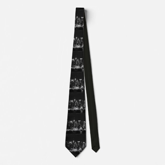 New York City Night Neck Tie (Front)