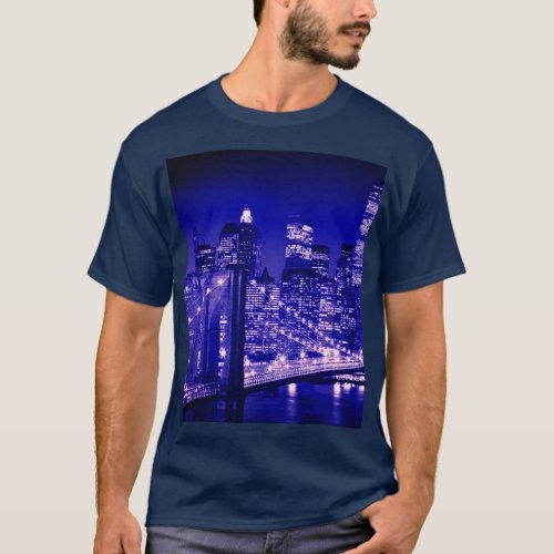 New York City Night T_Shirt