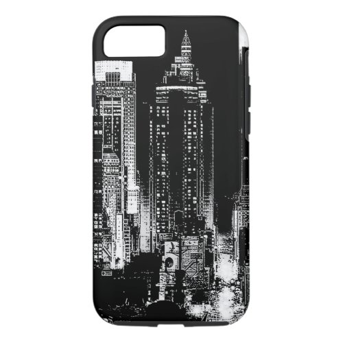 New York City Night Tough iPhone 7 Case