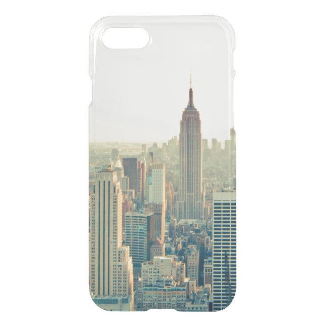 New York City NY NYC skyline travel wanderlust Uncommon iPhone Case (Back)