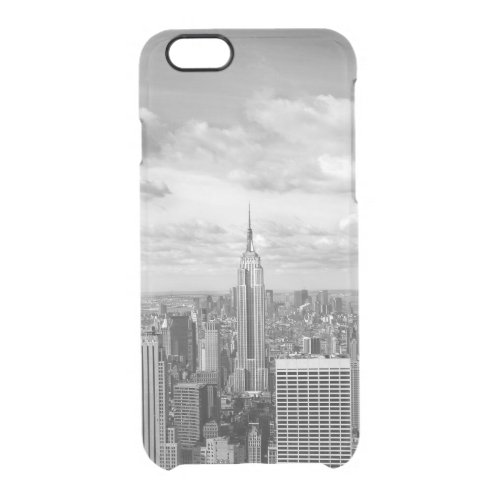 New York City NY NYC skyline wanderlust travel Clear iPhone 66S Case