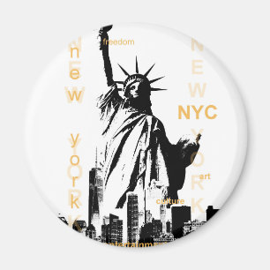 New York City Ny Nyc Statue of Liberty Magnet