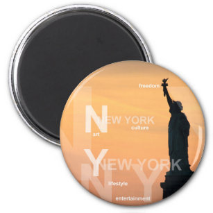new york city ny statue of liberty usa magnet