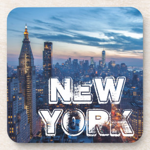New York City, NY, USA Drink Coaster