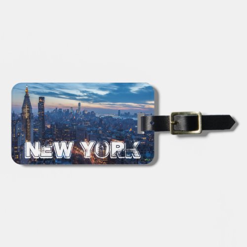 New York City NY USA Luggage Tag