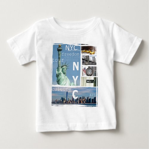 New York City Nyc Baby T_Shirt