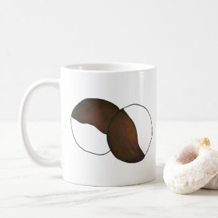 New York City NYC Black and White Cookie Foodie Coffee Mug