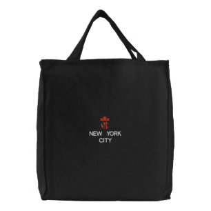 NEW YORK CITY, NYC BLACK TOTE
