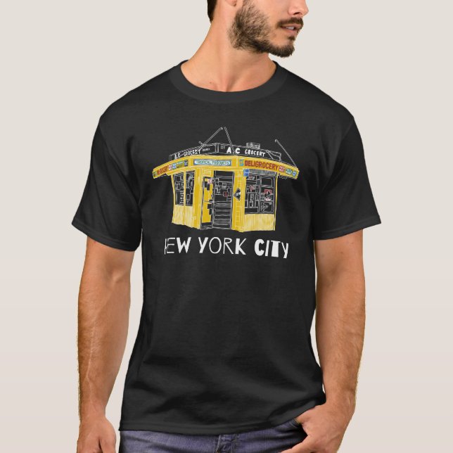 New York City NYC Bodega.for Big Apple fan T-Shirt (Front)