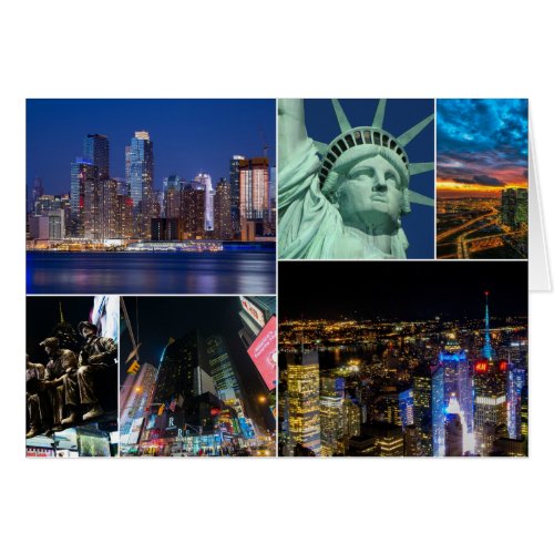 New York City NYC collage photo cityscape