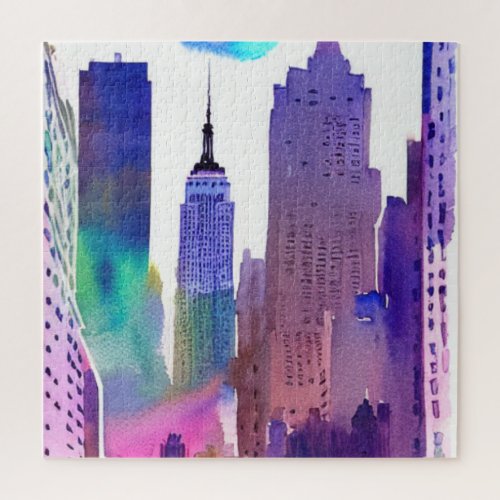New York City NYC Empire State Building    Jigsaw Puzzle