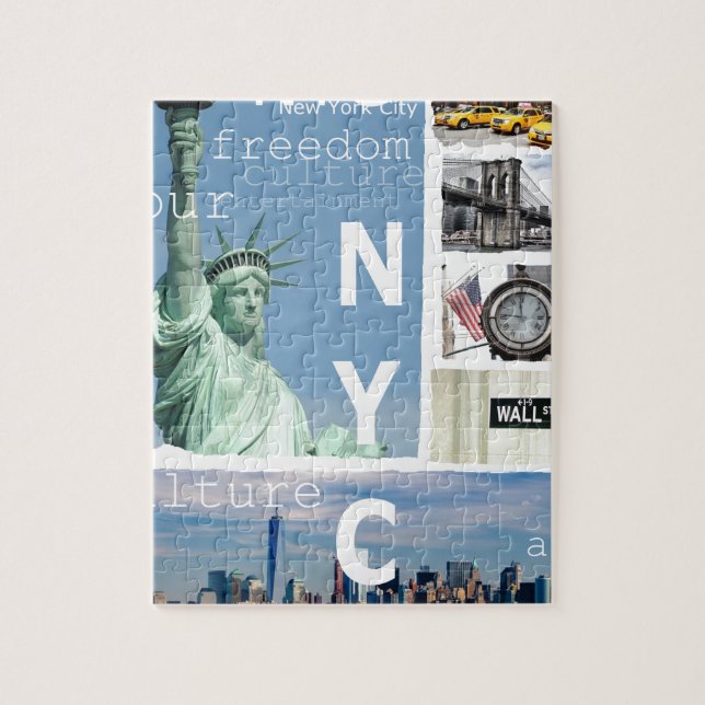 New York City Nyc Jigsaw Puzzle (Vertical)