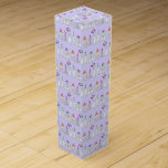 New York City NYC Landmarks Birthday Party Wine Box<br><div class="desc">Design features an original pen-and-ink illustration of various New York City landmarks, including the Statue of Liberty, Brooklyn Bridge, and Washington Square Arch, "dressed up" for a birthday celebration with balloons, presents and party hats. Ideal for anyone who loves NYC. Don't see what you're looking for? Need help with customization?...</div>