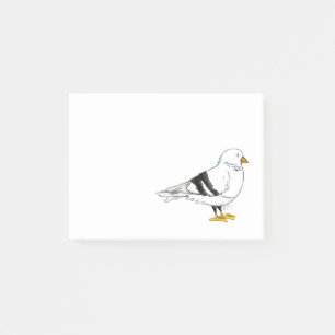 New York City NYC Pigeon Bird Post Its Post-it Notes