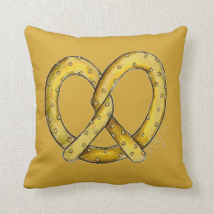 Salty Pretzels Pillows Decorative Throw Pillows Zazzle