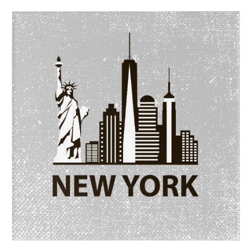 New York City  NYC Skyline Acrylic Print