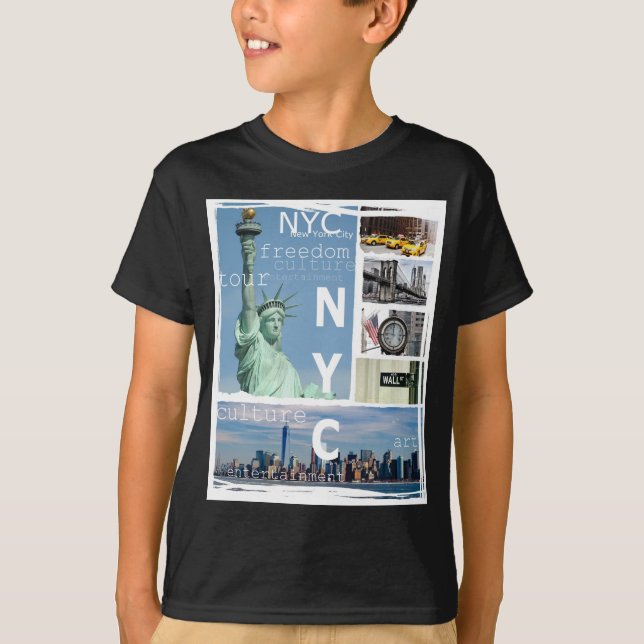New York City Nyc T-Shirt (Front)