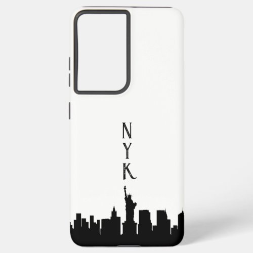 New York City NYC text Phone case