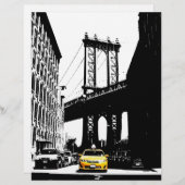 New York City Nyc Yellow Taxi Pop Art (Front/Back)