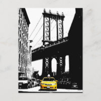 New York City Nyc Yellow Taxi Pop Art
