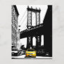 New York City Nyc Yellow Taxi Pop Art Postcard