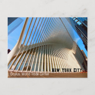 New York City - Oculus World Trade Center Postcard
