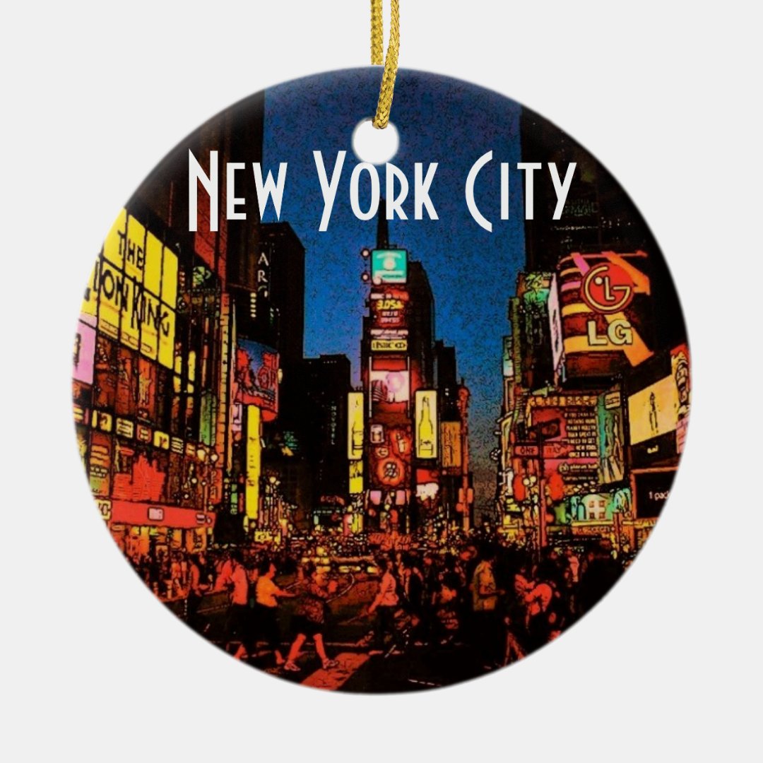 New York City Ornament Zazzle