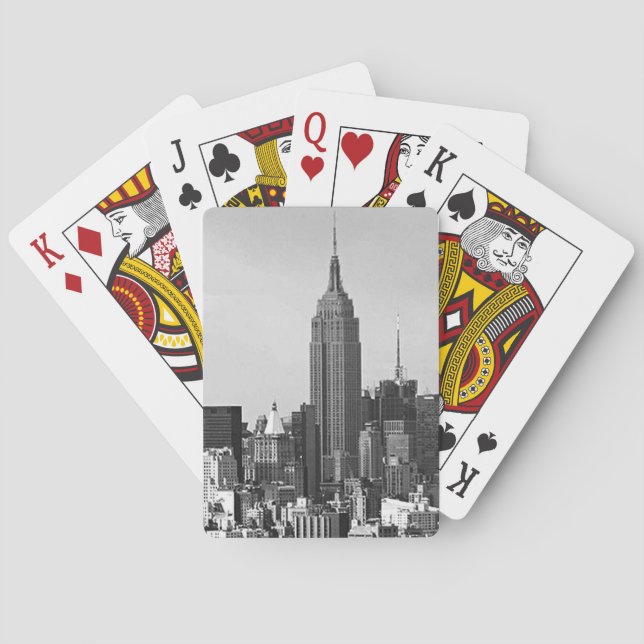 New York City Panorama Poker Cards (Back)