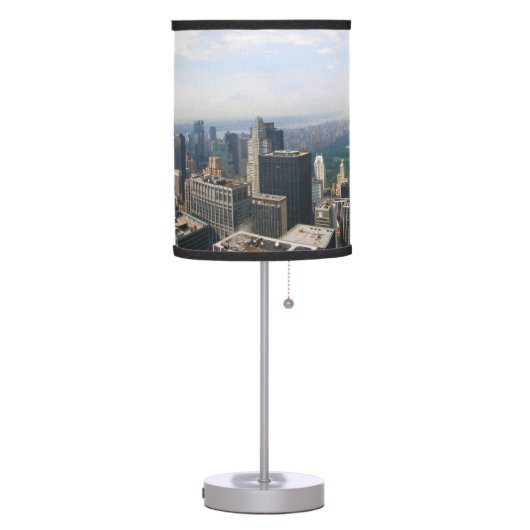 New York City Panoramic Skyline Lamp (Left)