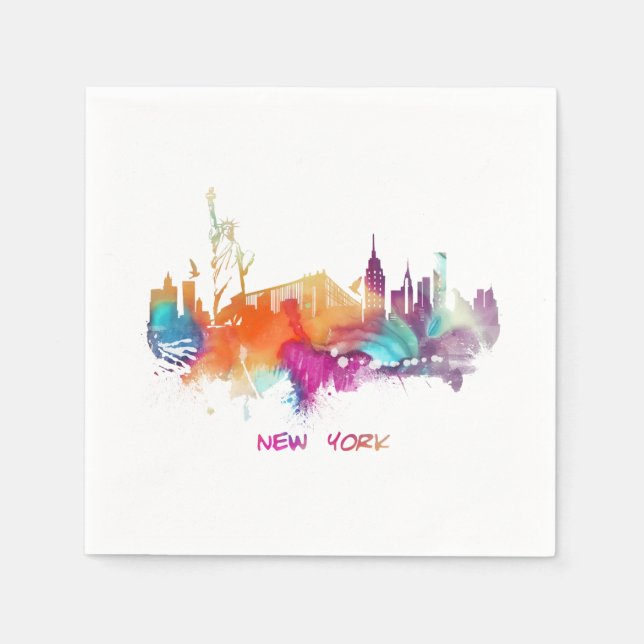New York City Paper Napkins (Front)