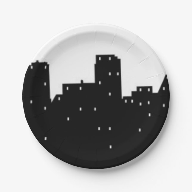 New York City Paper Plates (Front)
