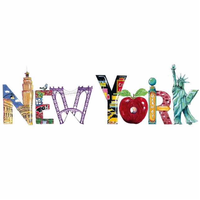 New York City photo sculpture (Front)