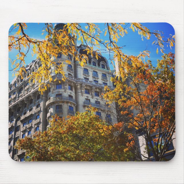 New York City Photograph Broadway Upper West Side Mouse Pad (Front)