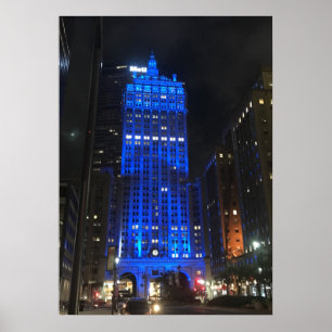 New York City Photography Architecture Park Avenue Poster