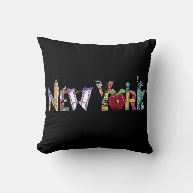 New York City Pillow (Front)