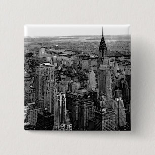 New York City Pinback Button