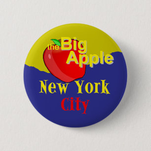 New York City Pinback Button