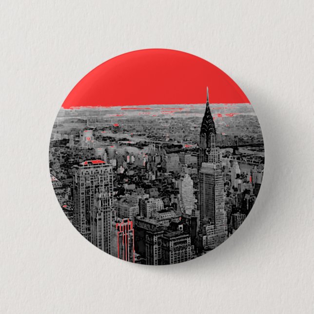 New York City Pinback Button (Front)