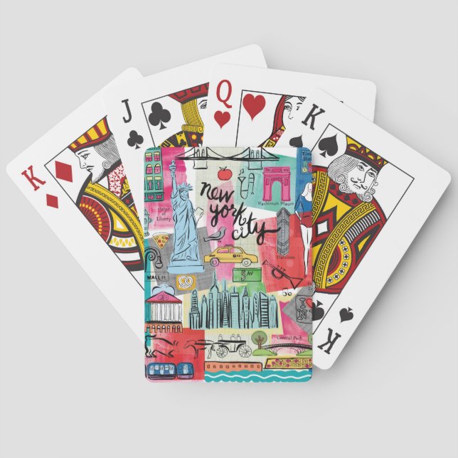 New York City Poker Cards (Back)