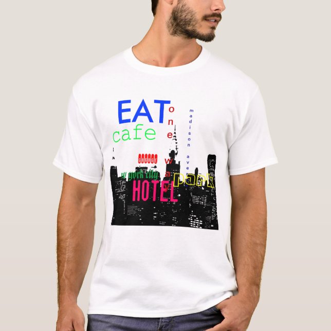 New York City Pop Art T-Shirt (Front)