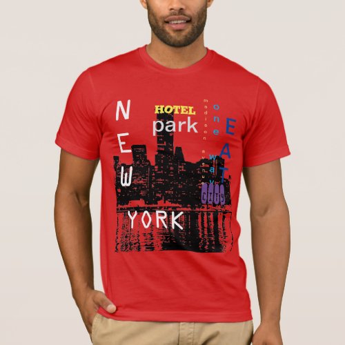 New York City Pop Art T_Shirt