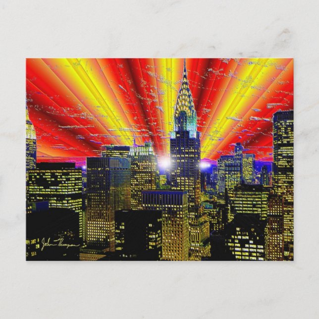 New York City Post Card (Front)